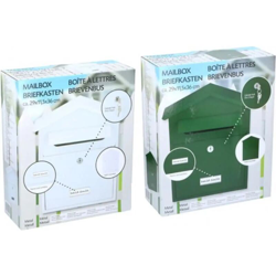 Cassetta Posta per Lettere Montaggio a Parete Serratura a Cilindro 29x11x36cm en oferta