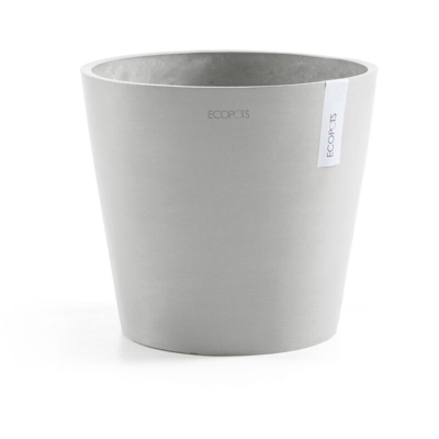 Vaso Amsterdam grigio chiaro 30cm - Ecopots