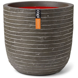 Vaso Nature Row Rotondo 54x52 cm Verde Oliva - Verde - Capi en oferta