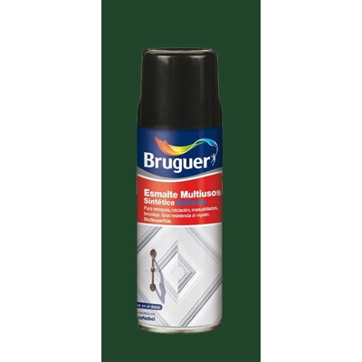 Smalto multiuso spray verde brillante 0,4l bruguer EDM 25131