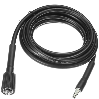 Tubo flessibile per rondella ad alta pressione M22 18Mpa 5/10 / 15m Tubo flessibile per spruzzatore per tubo per rondella da giardino nero per