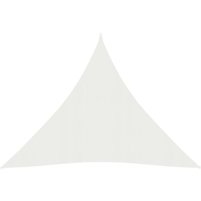 YOUTHUP Vela Parasole 160 g/m2 Bianca 3x3x3 m in HDPE - Bianco