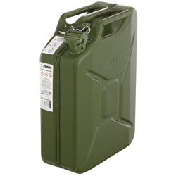 Fervi - LATTA IN METALLO LATTINA TANICA METALLICA PER BENZINA GASOLIO 10 20 LITRI LT 20 litri precio