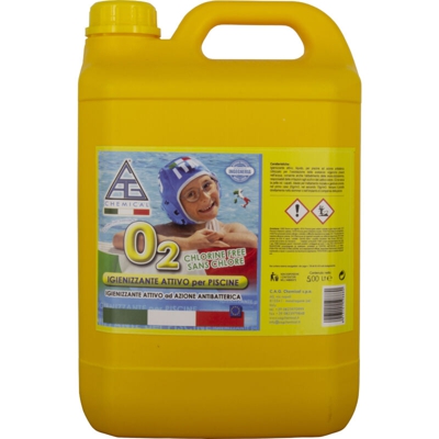 Cag Chemical - IGIENIZZANTE S/CLORO MULTIATT.X PISCINA LT.5