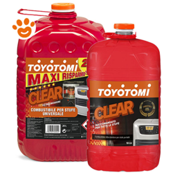 Clear Combustibile inodore per stufe da 10Lt - Toyotomi en oferta