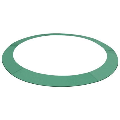vidaXL Tampone di Sicurezza per Trampolino Rotondo in PE Verde di 3,05 m - Verde