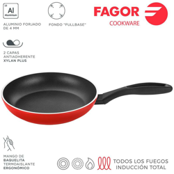 Maxima padella ø20cm alluminio rosso 3004 - Fagor precio