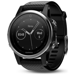 Sportwatch Fenix 5S GPS con Misurazione Frequenza Cardiaca al Polso Colore Argento / Nero características