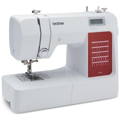 Cs10s - Macchina Da Cucire Elettronica - 40 Punti - Sistema Di Infilatura Dell'ago - Display Lcd - Bianco