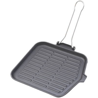 Bistecchiera Dietella Quadra Ghisa Cm.24X24 * Ilsa