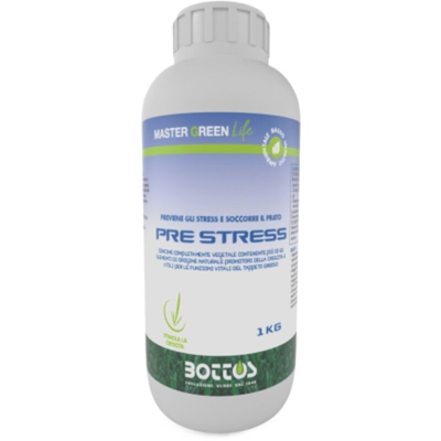 PRE STRESS Concime organico azotato BIO prato tappeto erboso da 1 KG - Bottos