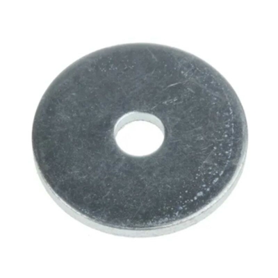 20 RONDELLE A BASE LARGA 4,3X12MM IN FERRO ZINCATO - Oreca