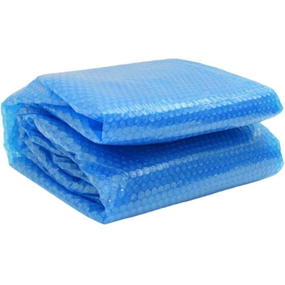 vidaXL Copertura per Piscina Blu 417 cm in PE - Blu