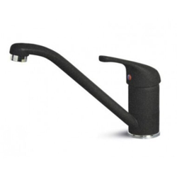 Rubinetto Miscelatore Cucina Minerva Granitek Nero Pietra MGKMIN54 - Elleci precio