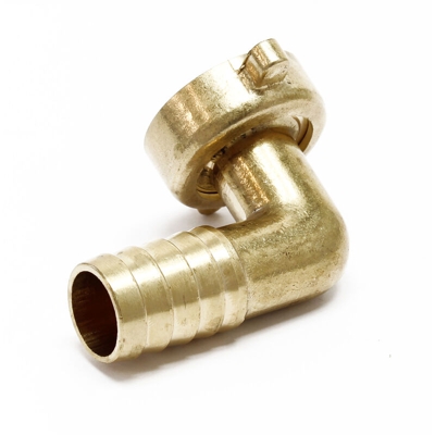 Raccordo a gomito 2/3 30,93mm (1") Filettatura interna Dado per raccordi su ugello 19mm (3/4")