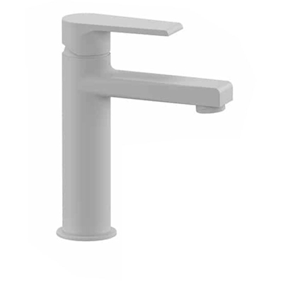 MONOCOMANDO LAVABO MEDIO LINEA ARTIC Bianco Opaco