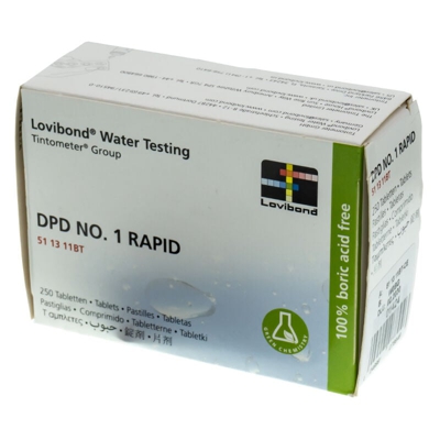 Pastiglie dpd n° 1 per TEST KIT MANUALE conf.250pz.