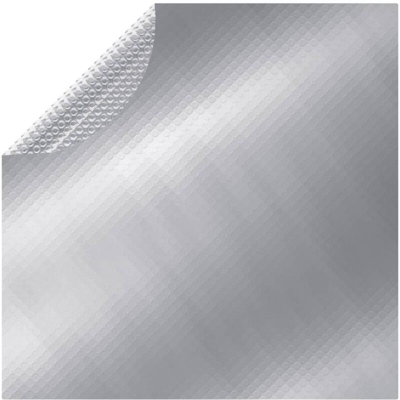 vidaXL Copertura per Piscina Argento 250 cm PE - Argento