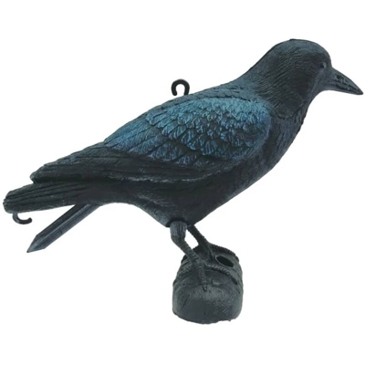 Ubbink Decorazione Animale Corvo Nero 27 cm 1382523 - Nero