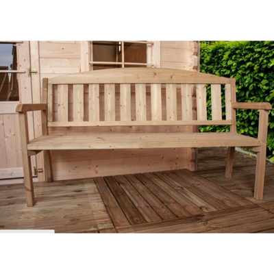Panca delia in legno impregnato 175x63x97h - Losa