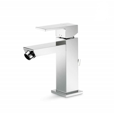 Miscelatore monocomando bidet con piletta di scarico 1'1/4 Newform Ergo-Q 66425 | Cromo - Piletta con salterello 1'1/4