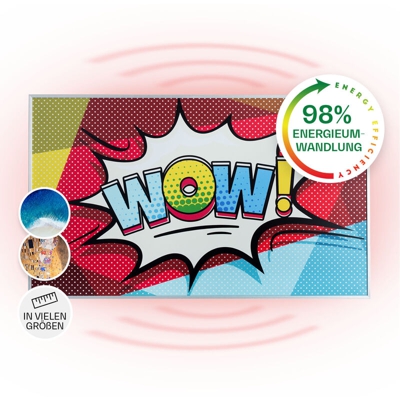 Klarstein Wonderwall Air Art 60 Radiatore IR 101x60cm 600W a Parete