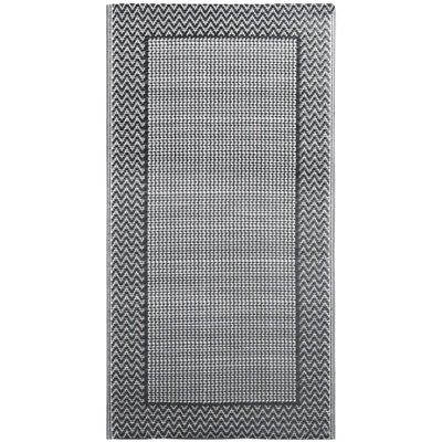 vidaXL Tappeto da Esterni Grigio 80x150 cm in PP