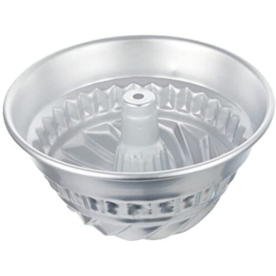 Stampo Budino Alluminio con Foro 22cm - Agnelli