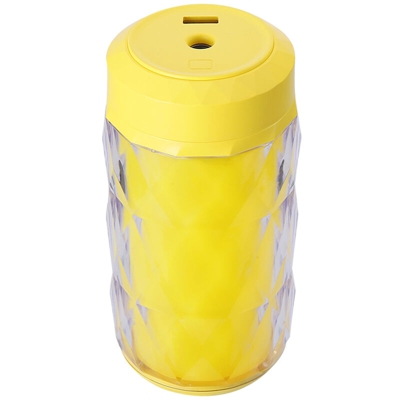 Tripla multifunzione colorato lampada atmosfera fan di notte giallo chiaro umidificatore diamante