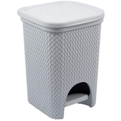 Pattumiera Intreccio Lt.6 Bianca en oferta