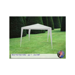 Gazebo bianco 3x2 nylon en oferta