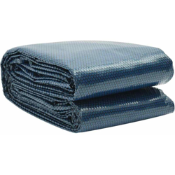vidaXL Pellicola Galleggiante Solare PE Piscina 975x488 cm Nero e Blu - Nero precio