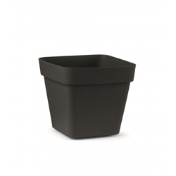 Vaso Cleo Quadrato | Antracite - 40 cm en oferta