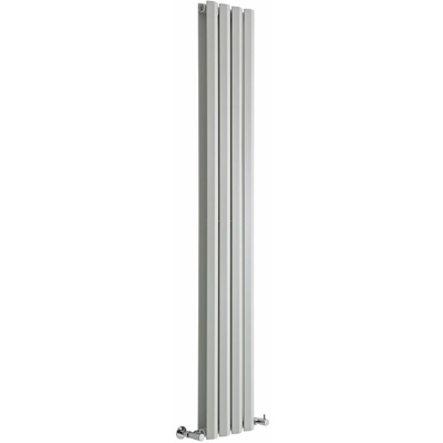 Hudson Reed Rombo Radiatore Termoarredo di Design Verticale Moderno - Termosifone Con Finitura Bianca - Design a Diamante - 1079W - 1780 x 280mm