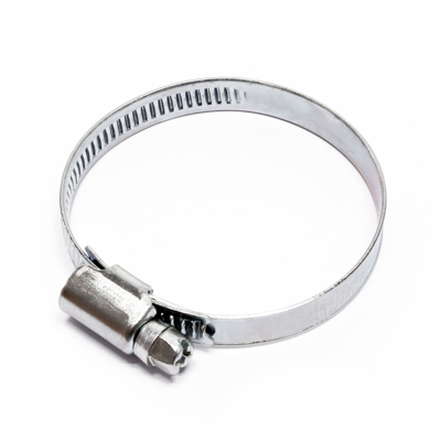 Fascette stringitubo con vite senza fine W1 acciaio interamente zincato 9mm 40-60 mm