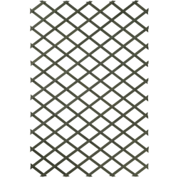 Pergolato da Giardino 100x200 cm in Legno Verde 6041704 - Verde - Nature en oferta