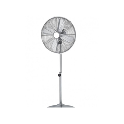 Tradeshop - VENTILATORE A PIANTANA 3 PALE IN ALLUMINIO DIAMETRO 40 CM 3 VELOCITA' BASE TONDA en oferta