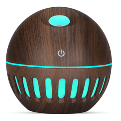 piccola capacita umidificatore funzione LED Nightlight venature del legno in profondita YX004E legno casa umidificatore USB Mini Tranquillo camera precio