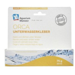 Orca - Colla subacquea Atossica Colore Nero - 75gr - Aquarium Munster en oferta