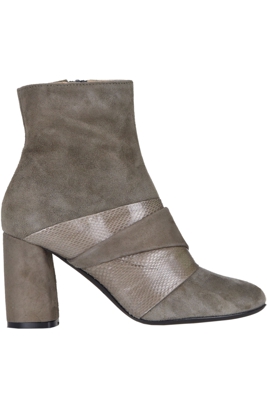 Suede ankle boots