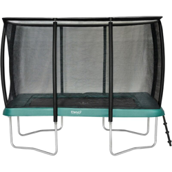 Etan - SOLO TRAMPOLINO Tappeto elastico rettangolare Deluxe 310x232cm - verde. Rete extra forte e bordo con doppia imbottitura precio