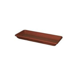 Deroma - SOTTOVASO RETTANGOLARE CM 48 PER VASI MIRAMARE COL TERRACOTTA CM 50 en oferta