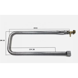 Bruciatore Per Barbecue Pietra Ollare Fai Da Te Cm 50 Gas Metano precio