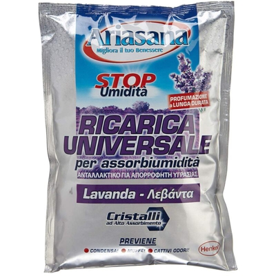 Pz 12 ricarica sali assorbiumidità deumidificatore lavanda Henkel - Ariasana