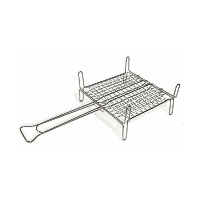 Graticola Cromata doppia con Piedi 37x27cm - A&f