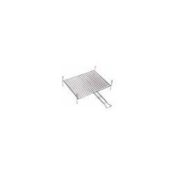GRATICOLA BARBECUE INOX 40X35CM RETE DOPPIA PAPILLON - Figlo4 precio