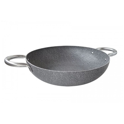 Tegame Alto Stone Line Cm.40 Man. Met.