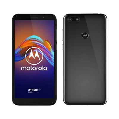 Moto E6 Play Nero 32 GB 4G / LTE Dual Sim Display 5.5'' HD+ Slot Micro SD Fotocamera 13 Mpx Android