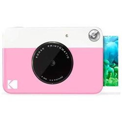 Printomatic Digitale Istantanea Camera - Full Color Stampe Su Zink 2 X 3 Pollici Sticky-backed Photo Paper (rosa) Stampa Memorie Istantaneamente precio