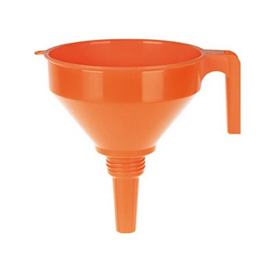 Pressol - Piccolo Imbuto Di Plastica Con Bordo Superiore E Filtro Sostituibile, Volume: 1.2 L, Ø 160 Millimetri